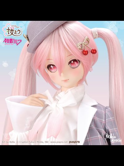 Одежда для куклы Мику Хацунэ (Cloth Dollfie Dream Hatsune Miku Hanami Outfit ver.)