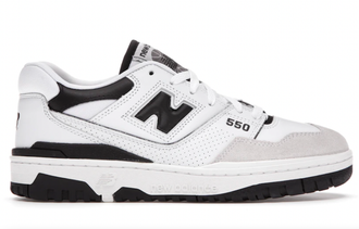 New Balance 550 (Черные с белым) фото