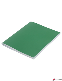 Тетрадь бумвинил, А4, 96 л., скоба, офсет №1, клетка, STAFF, ЗЕЛЕНЫЙ. 403409