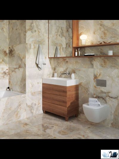 Керамогранит Staro Palacio Nestle Beige 60х120 см цвет желтый оникс Miracle купить в магазине Marysя