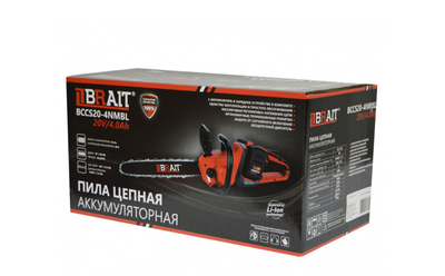 Пила цепная аккумуляторная Brait bccs20-4nmbl
