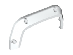 Technic, Panel Car Mudguard 15 x 2 x 7, White (46882 / 6295159)