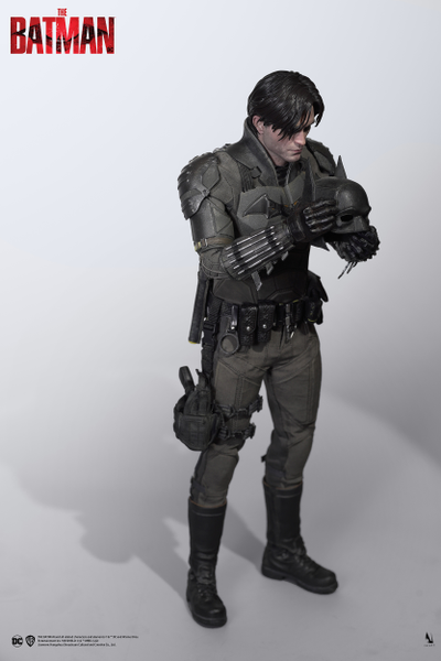 Бэтмен, Брюс Уэйн (Роберт Патинсон, "Бэтмен" 2022) - Коллекционная ФИГУРКА 1/6 Batman - Batman Collectible Figure Standard Edition (PT002-1S) - INART