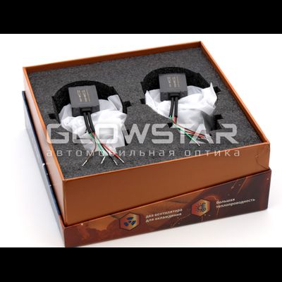 Билед модули Aozoom B-13 2024 (прямоугольные) 3.0 дюйма, 3 чипа, тройная линза, 2 кулера охлаждения, 5500K, 12V, 47W/79W, крепление 3R