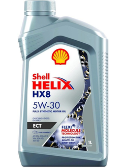 Масло моторное SHELL Helix HX8 5W30 ECT 1л синт.