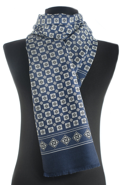 Павловопосадское кашне Домино 756-1