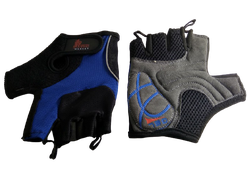 Велоперчатки Arves CG-1251, |M|L|, кор. пал., сине-черные