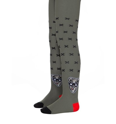 Колготки Conte kids TIP-TOP Арт. 4С-04СП рис. 558 хаки