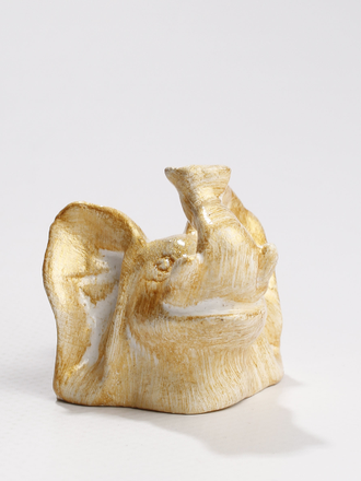 СУВЕНИР "Слоненок золотистый-4"