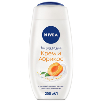 Гель для душа NIVEA Крем - Абрикос 250 г