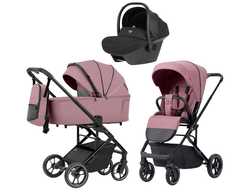 Коляска 3в1 Carrello Alfa Rouge Pink 2024 (Nova)