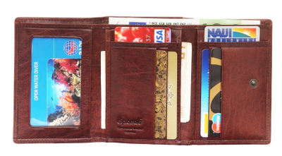 женский кожаный кошелек