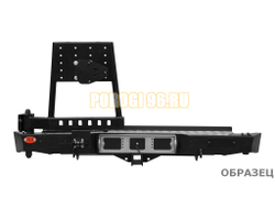 Задний силовой бампер серии Трофи на Volkswagen Amarok I 2010-2016 (03.135.12)