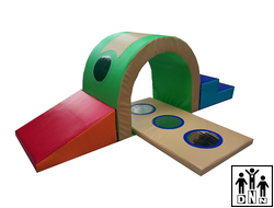 Мягкий модульный Спортивный комплекс "Зеркальный-1"