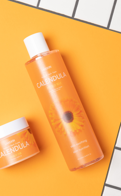 LanSkin Успокаивающий тонер с экстрактом календулы (250 мл)