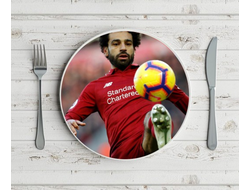 Тарелка Мохамед Салах, Mohamed Salah №9