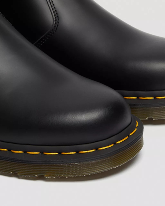 Челси Dr Martens 2976 Yellow Stitch Smooth Leather Chelsea Boots