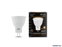 Gauss LED MR11 3w 827/840 GU4