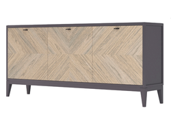 Комод 3-х дверный «Тоскана» art.Т-908/D7/M  (L185*P41*h85) TIMBER