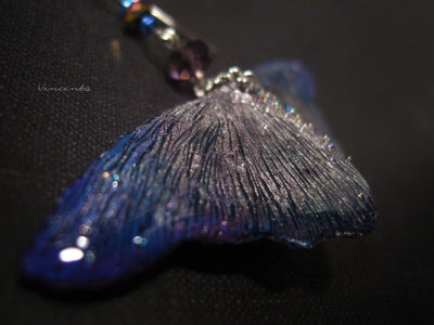 "Крылышки Пыльной Феи", волшебные серьги в северном стиле