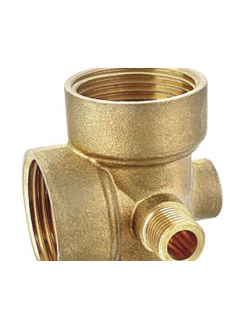 Штуцер 5-выводной 1"*1"*1"*1/4"*1/4" нар*вн*вн*нар*вн VRT для насосной станции