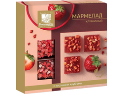 Мармелад клубничный, с сублимированными ягодами, 110г (Коломчаночка)