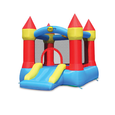 Надувной батут с горкой «Мини крепость»