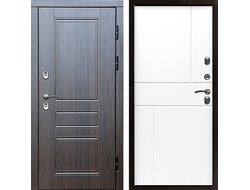 Дверь терморазрыв Орегон венге-Горизонт белый