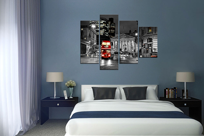 Модульная картина "Лондон серый"