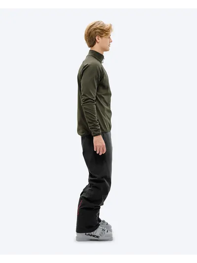 Techno Grid Fleece T-Neck (Forest Green) флис M