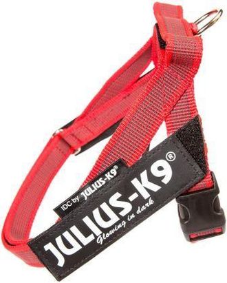 Шлейка для собак JULIUS-K9   Color & Gray IDC&reg; 1 (61-80см / 23-30кг), красный