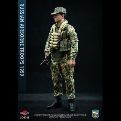 Российский десантник ВДВ в Югославии 1999 г - Коллекционная ФИГУРА 1/6 Russian Airborne Troops 1999 (UD9049) - UJINDOU