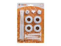 Комплект радиаторный 3/4" с 3мя кронш. [36171]