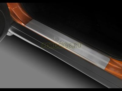 Накладки на пороги для Nissan X-Trail 2015-2018; 2018-