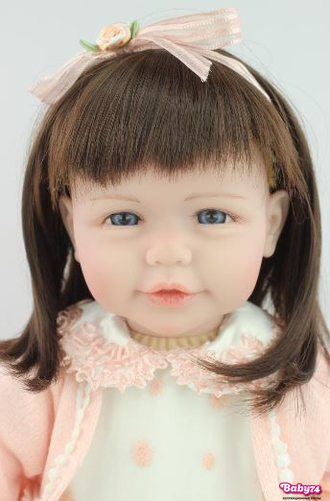 Кукла реборн — девочка  "Альбина" 55 см