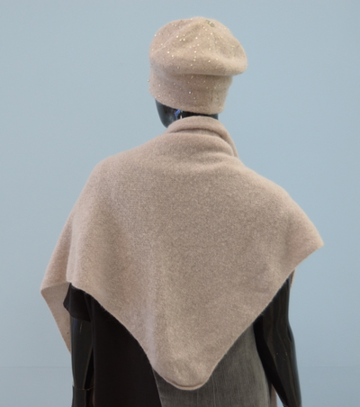 Визио итальянский шарф платок кремового цвета фото