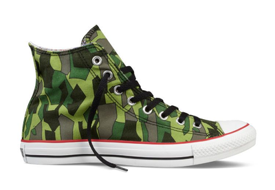 Converse Chuck Taylor Gorillaz высокие зеленые