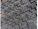 Декоративный камень под сланец  Kamastone Шахматы 3Д мозаика 0882, темно-серый