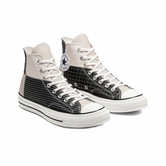 Кеды Converse Quad Ripstop Chuck Taylor 70 черно-белые высокие