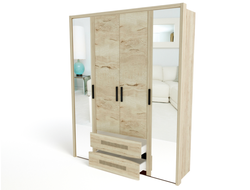 Модульная система спальни «Мале» - Шкаф 4-х дверный