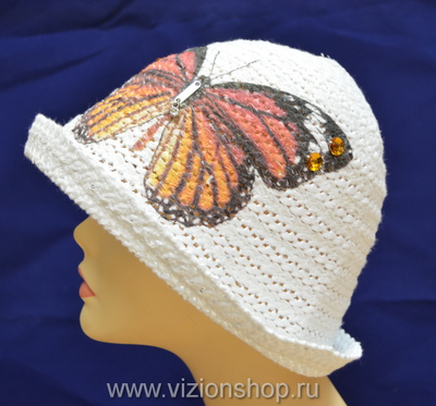 Шляпка с бабочкой Vizio Италия 5456 Р