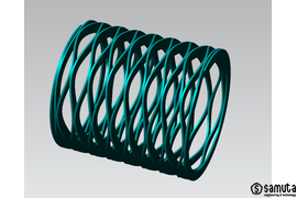 Волновые пружины - представляет собой синусоидальную металлическую ленту