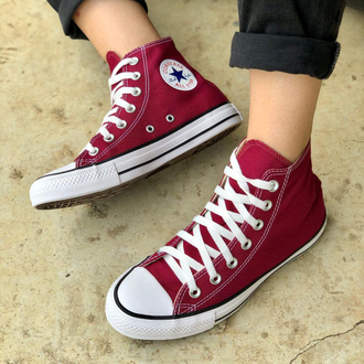 Кеды Converse Chuck Taylor 70 бордовые высокие