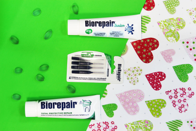 Детская зубная паста Junior от 6 до 12 лет, деликатная мята, BioRepair, 75 мл.