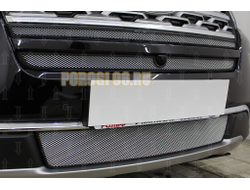 Защита радиатора Ford Explorer 2018- chrome низ