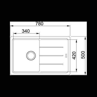 Мойка Franke Basis BFG 611
