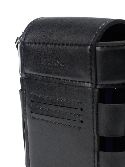 Мини-сумка 118	Черный Пурпурный