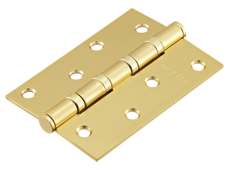 Петля MORELLI стальная универсальная MS 100X70X2.5-4BB MSG цвет -  мат.сатинированное золото