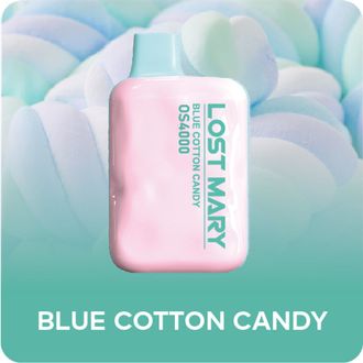 Испаритель Lost Mary Hemt Blue Cotton Candy Черничная Сладкая Вата 4000 Затяжек