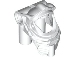 Minifigure, Headgear Helmet Underwater / Space with Air Tanks, White (87754 / 4600121)